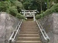 八幡社の鳥居