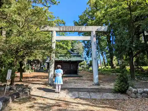 鳴海杻神社の鳥居