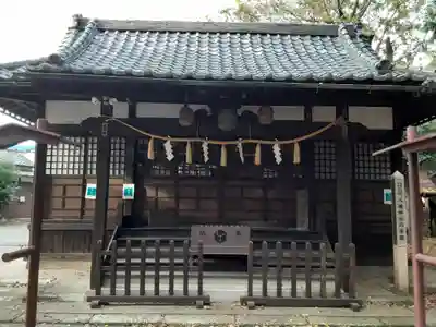 中村八幡神社の本殿・本堂