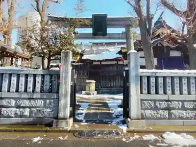 飛木稲荷神社の鳥居