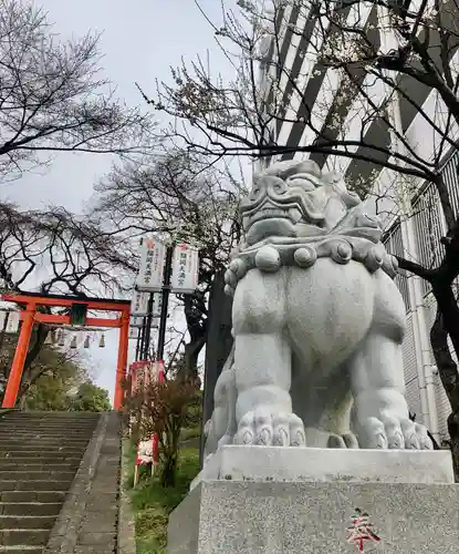 榴岡天満宮の狛犬