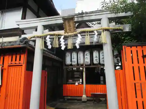 繁昌神社の鳥居