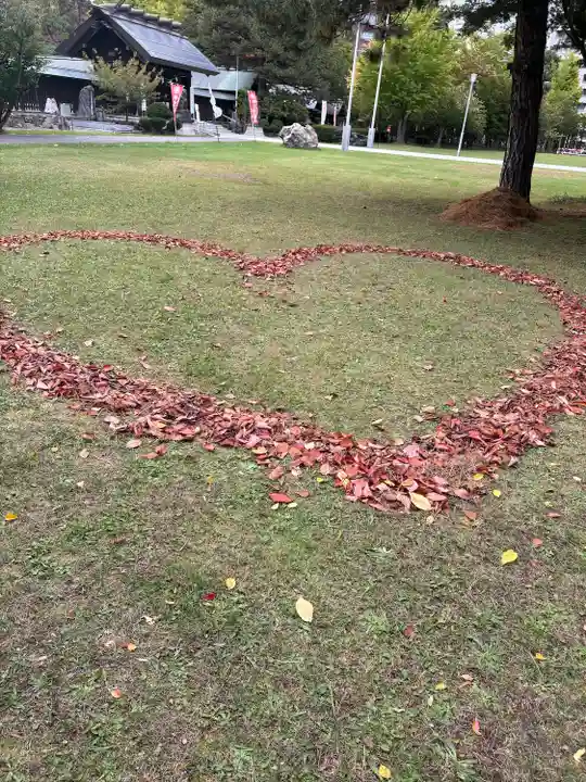 札幌護國神社の庭園