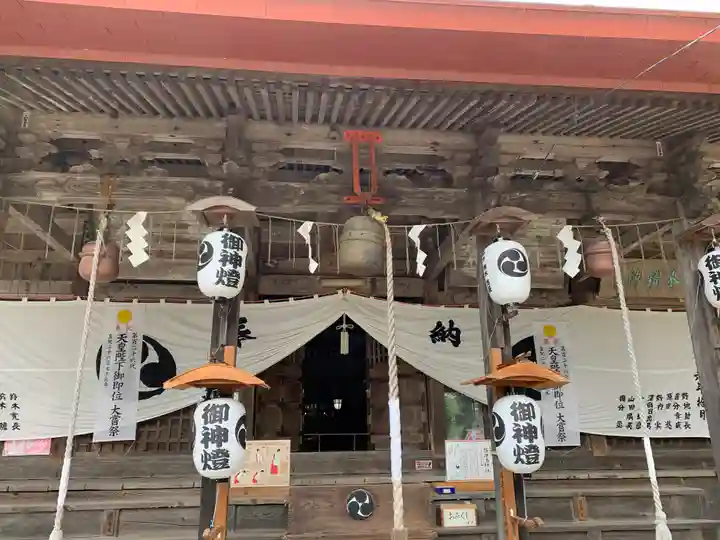 隠津島神社の本殿・本堂