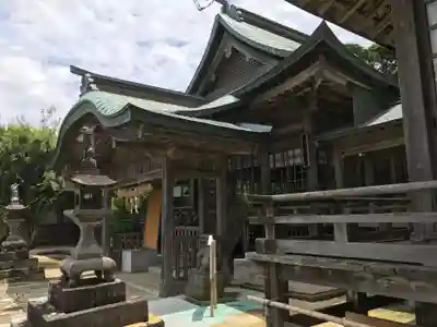 田島神社の本殿・本堂