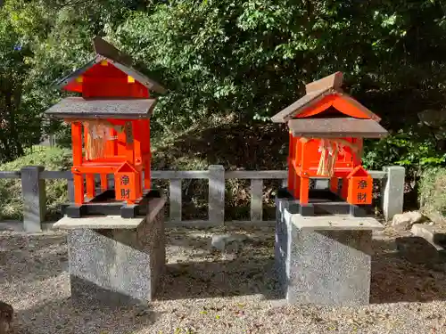 御靈神社（旧燈明寺跡）の末社