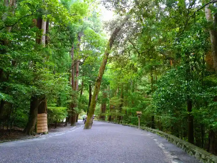 伊勢神宮内宮(皇大神宮)の自然