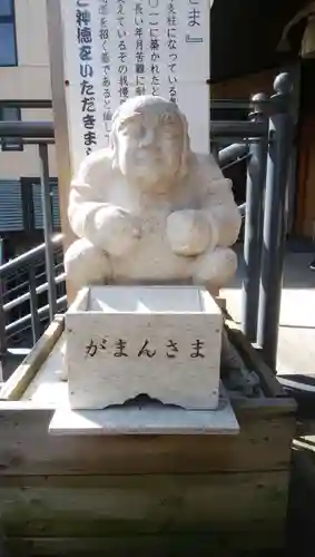 菊名神社の像