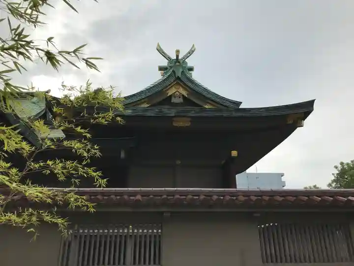 高津宮の本殿・本堂