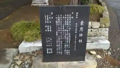 素鵞神社の歴史