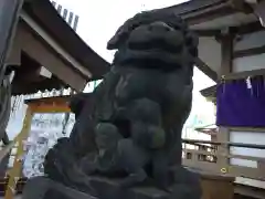 御穂鹿嶋神社の狛犬