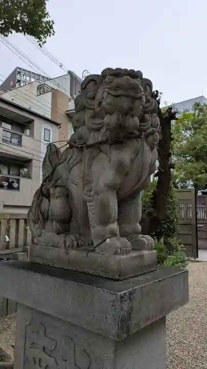 廣田神社の狛犬