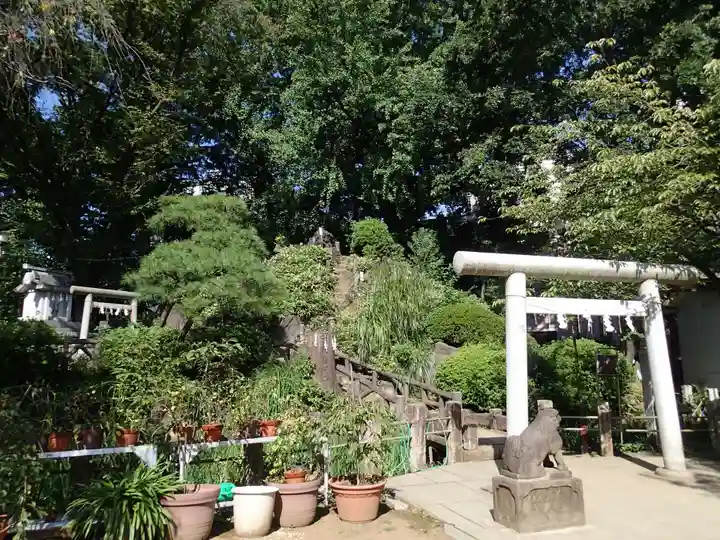 鳩森八幡神社の末社・摂社