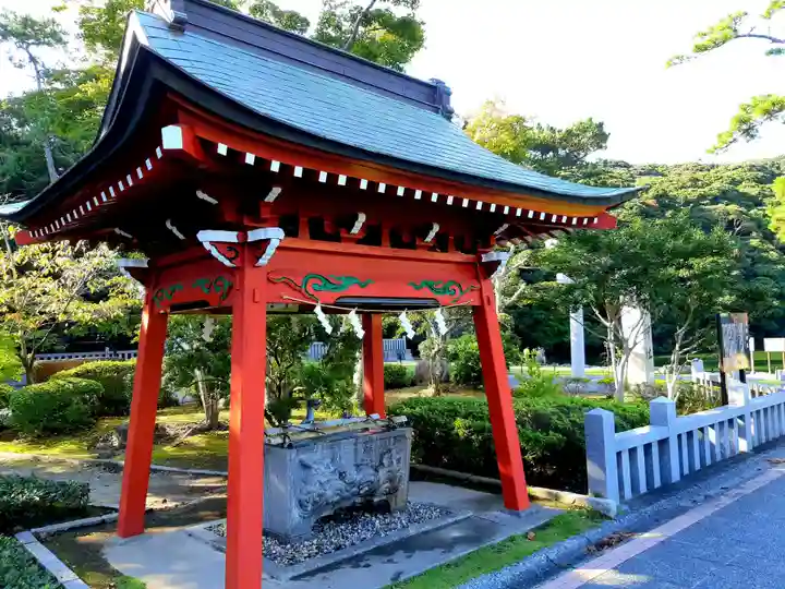 桜ヶ池池宮神社の手水舎