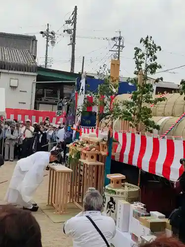 星大明社のお祭り