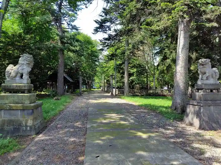 東川神社の景色