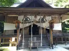 阿伎留神社の本殿