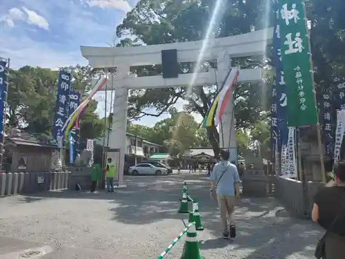 加藤神社の鳥居