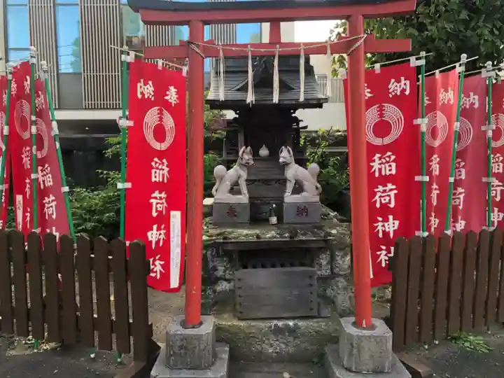 麻布氷川神社の末社・摂社