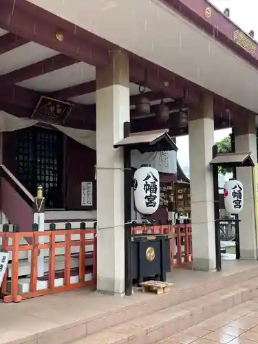 前橋八幡宮の本殿・本堂