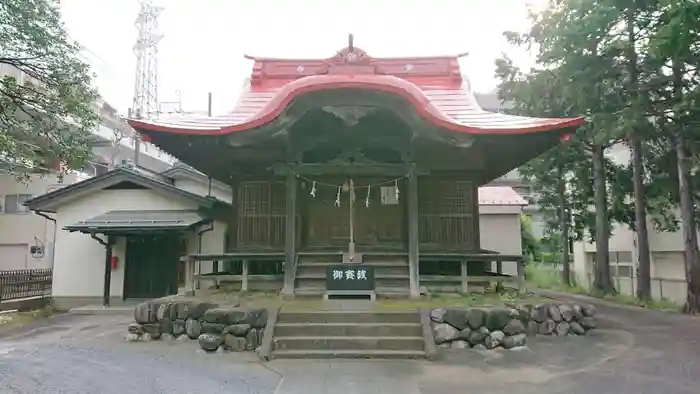 乞田八幡神社の本殿