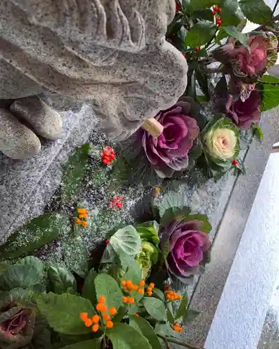 滑川神社 - 仕事と子どもの守り神の手水