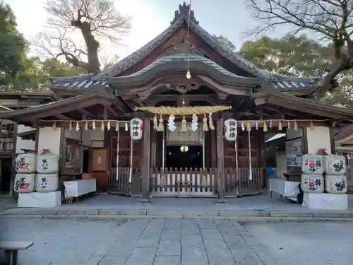 曩祖八幡宮の本殿