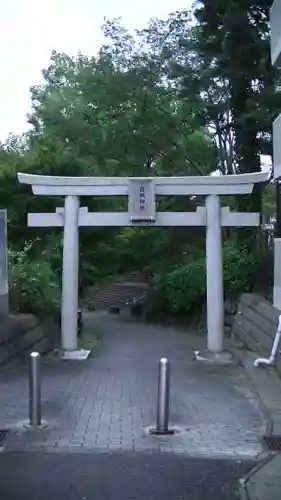 白根神社の鳥居