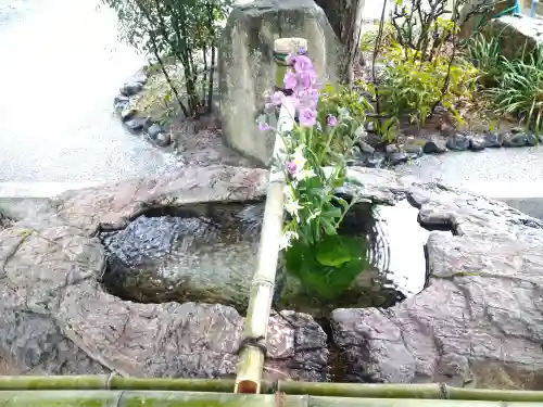 阿智神社の手水