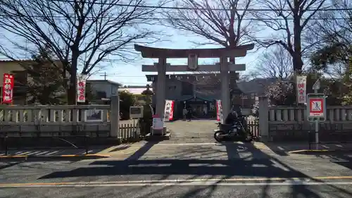 日野八坂神社の鳥居