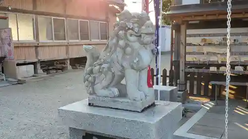 摩利支神社の狛犬