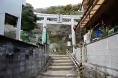 氷室神社の鳥居