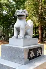 鷹栖神社の狛犬