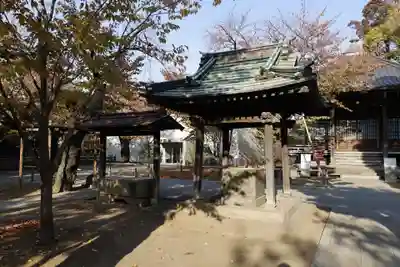 祐天寺の手水舎