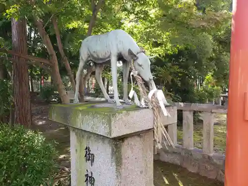 立木神社の狛犬