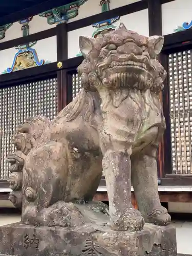 御香宮神社の狛犬