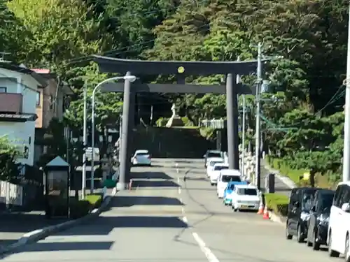 函館八幡宮の鳥居