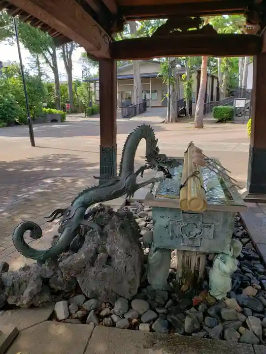 妙法寺の手水舎