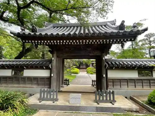 松月院の山門・神門