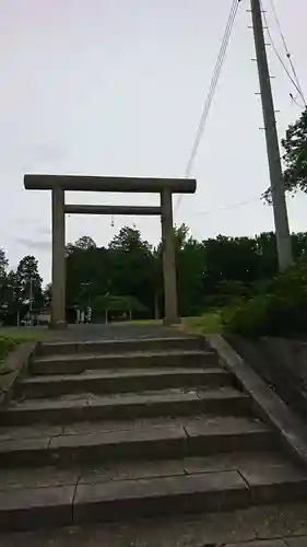 月岡神社の鳥居