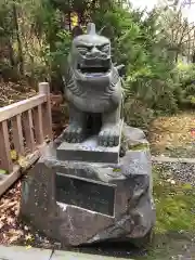 真山神社の狛犬