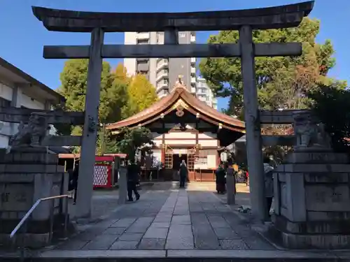 三輪神社の鳥居