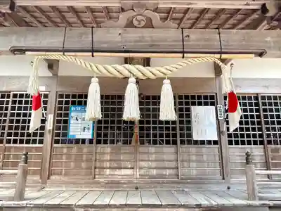 白川神社の本殿・本堂