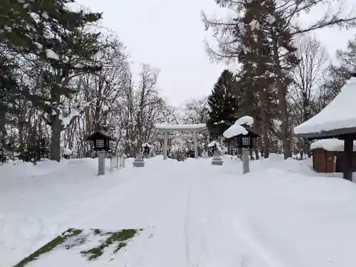 鷹栖神社の景色