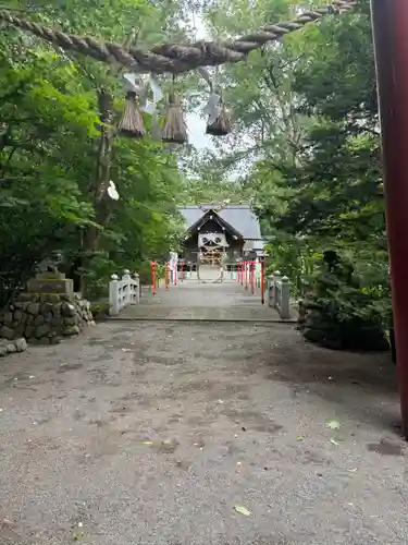 比布神社の本殿・本堂