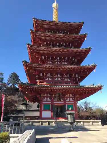 高幡不動尊　金剛寺の塔