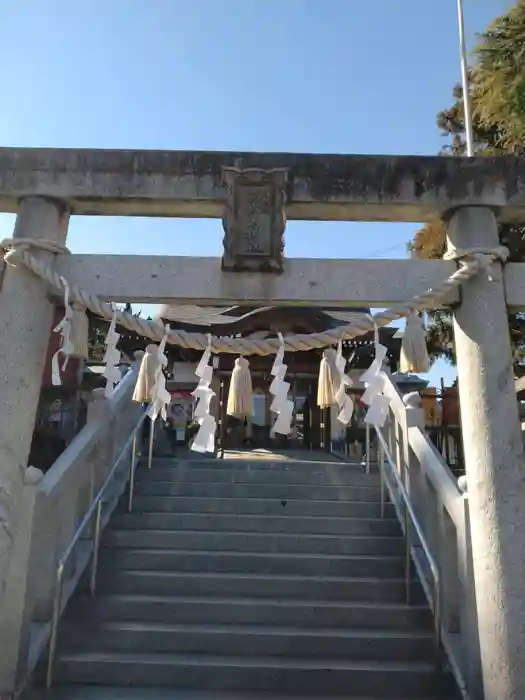 武蔵第六天神社の鳥居