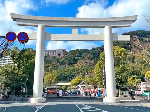 照國神社の鳥居