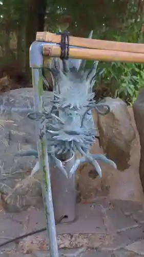 笠原神明宮の手水舎