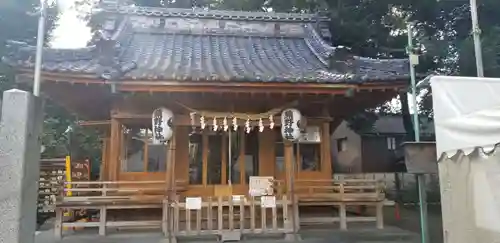 川越熊野神社の本殿・本堂